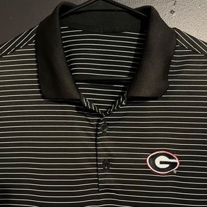 Nike Golf Polo Dri Fit - Georgia Bulldogs - Black, Medium